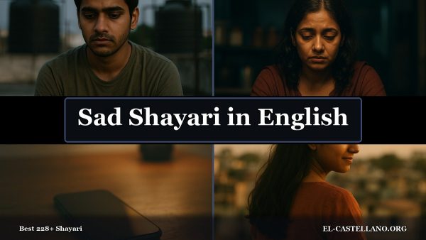 Top 228+ Sad Shayari in English for Broken Hearts and Tears