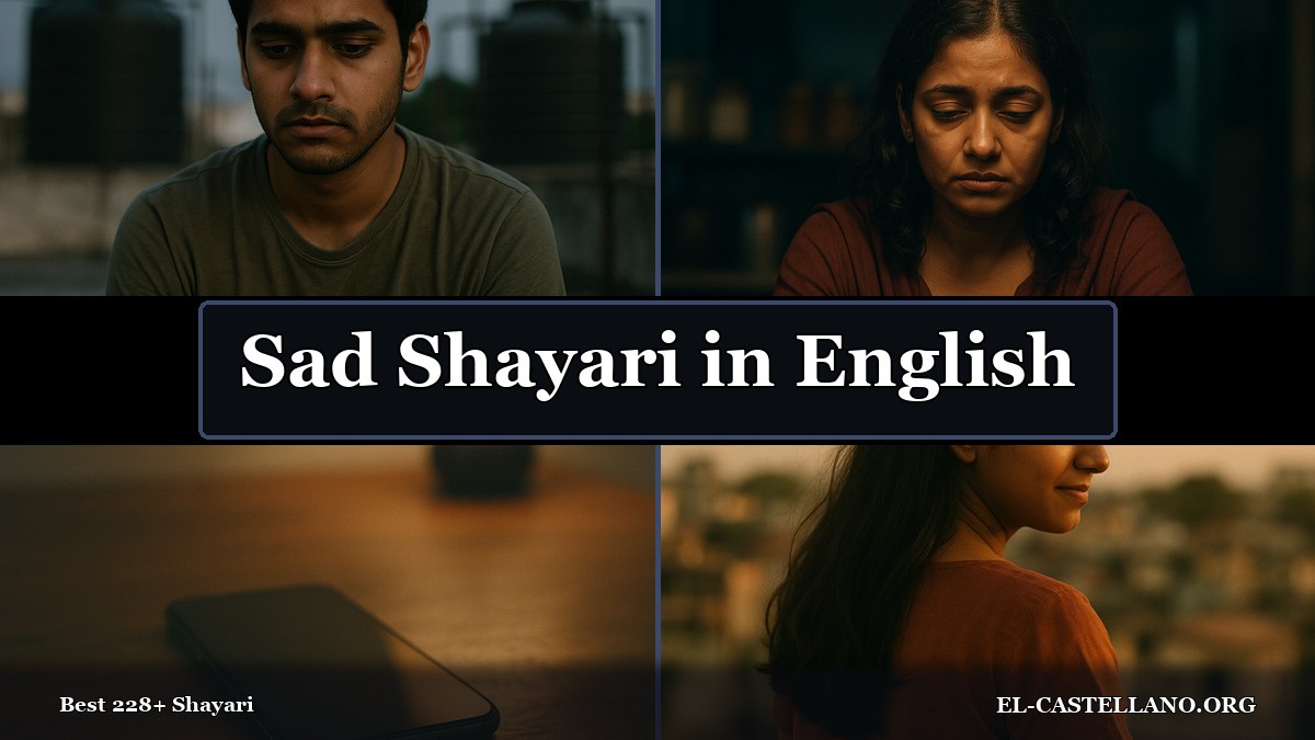 Sad Shayari in English collection cover